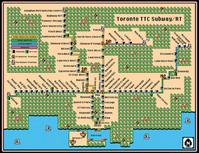 Illustration for article titled Awesome Mario Subway Maps Will Make You Want to Grab a Frog Suit